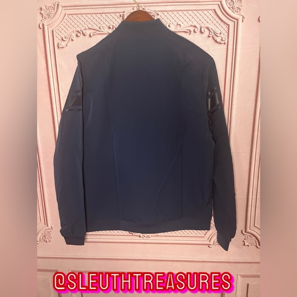 NWT Men’s Raw Gear Navy Blue Long Sleeve Full Zip Lightweight Jacket Size Large - Picture 7 of 7